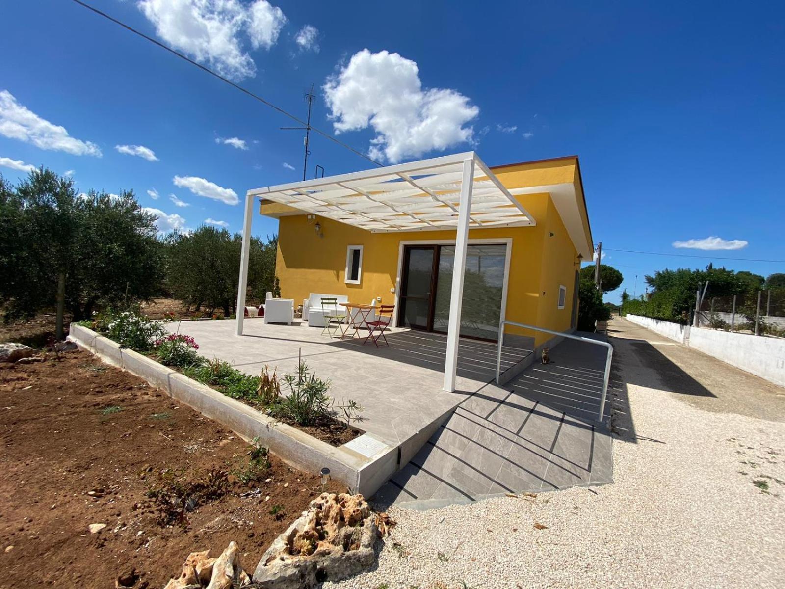 Villa Trellame - Casa Vacanze Tra Gli Ulivi อัคควาวิวา เดลเล ฟอนติ ภายนอก รูปภาพ